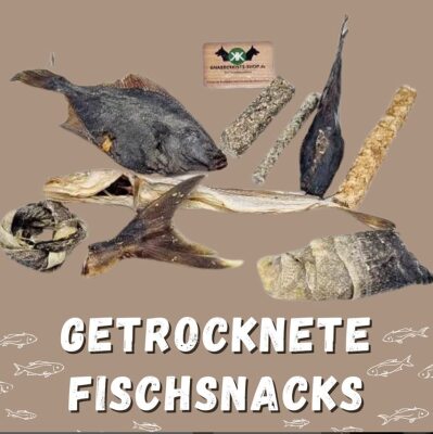 Getrocknete Fischsnacks - 