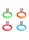 PitchDog Ring 30cm-orange