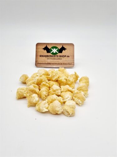 Hundepopcorn mit Leber und Grünlippmuschel (Gewicht: 500 g)