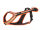 Führ- und Zuggeschirr SAFETY (Größe: XL, Farbe: orange/schwarz)