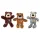 KONG WildKnots Bears (Farbe: hellgrau)