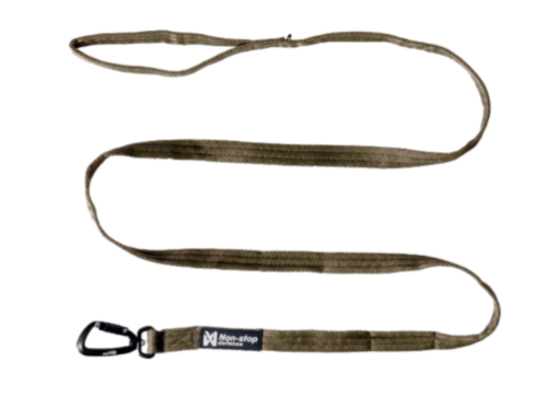 Non Stop Solid leash WD olive