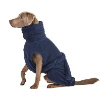 Hundebademantel von Lills "Night Blue" XXL