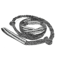 Jöringleine Bungee (Stärke: stark, Farbe: schwarz)