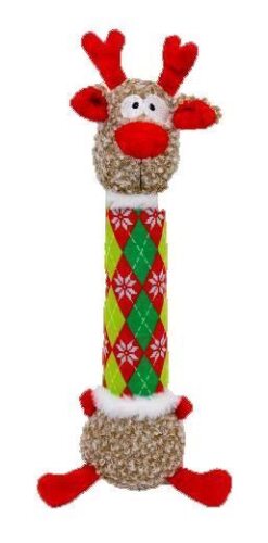 KONG Holiday Shakers™ Luvs Argyle Reindeer M