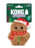KONG Holiday Snuzzles Mini Santa Gingerbread XS