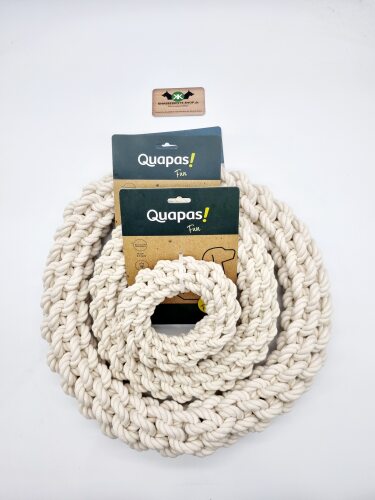 Quapas Dog Toy Rope Round Natural