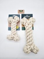 Quapas Dog Toy Rope Bone Natural