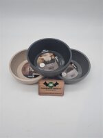 Hundenapf Bamboo anthrazit S