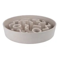 Slow Feeder BAMBOO grau 21cm