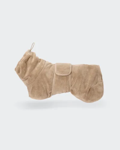PAIKKA Bademantel Taupe Größe: 25