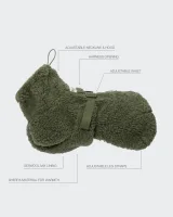 PAIKKA Sherpa Hundeshirt Olive
