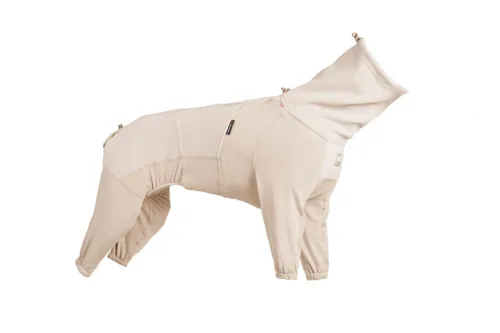 NonStop Trail quest fleece overall dog jacket, sand 70