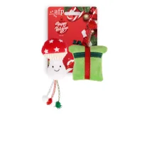 Weihnachts Pilz & Geschenk für kleine Hunde