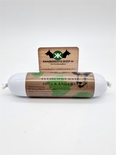 Knabberkiste Fleischwurst Känguru 200g