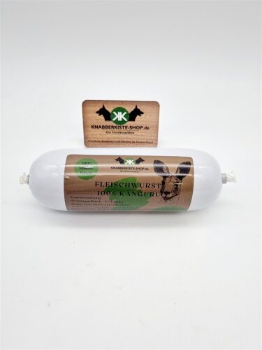 Knabberkiste Fleischwurst Känguru 400g