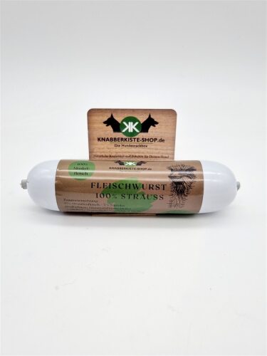 Knabberkiste Fleischwurst Strauß 200g