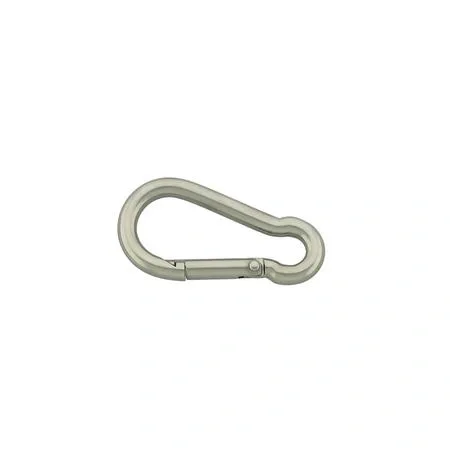 Edelstahl Feuerwehrkarabiner