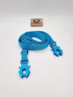 Taktische Hundeleine mit Froschkarabiner 360°...