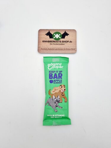 Edgard Cooper Keep It Up Bar - Apfel und Blaubeeren