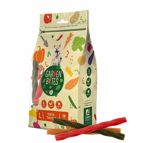 Garden Bites Dental Twisters L (16cm) - 14 Stück