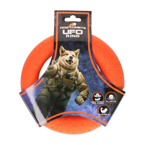 Dog Comets UFO Ring S orange
