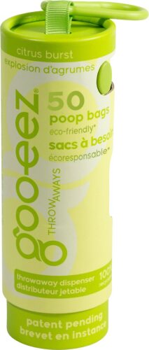 Gooeez Throwaways Hundekotbeutel (50 Stück) Citrus Burst